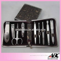 Solid Frame Case 9pcs Stainless Steel Manicure Tools Set